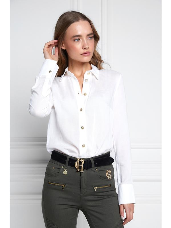 Holland Cooper Women's Classic Shirt - White Image 2