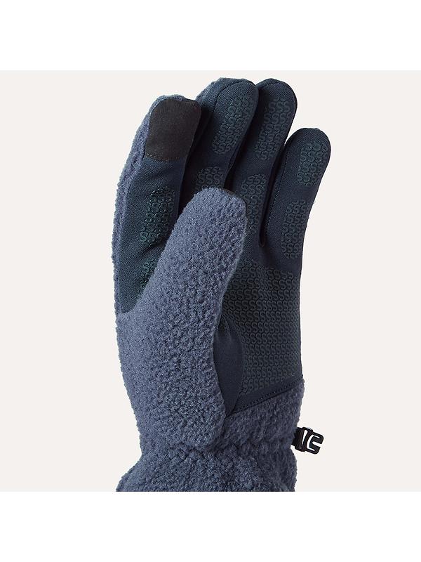 Sealskinz Hoveton Waterproof Sherpa Fleece Gloves - Navy Image 2