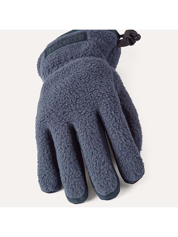 Sealskinz Hoveton Waterproof Sherpa Fleece Gloves - Navy Image 3