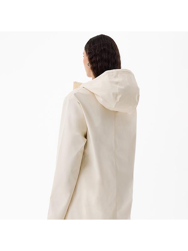 Hunter Andrea PU Rain Coat - Antique White Image 3