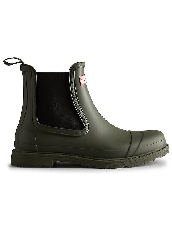 Product image of Hunter Men's Chelsea Commando Boots - Dark Olive