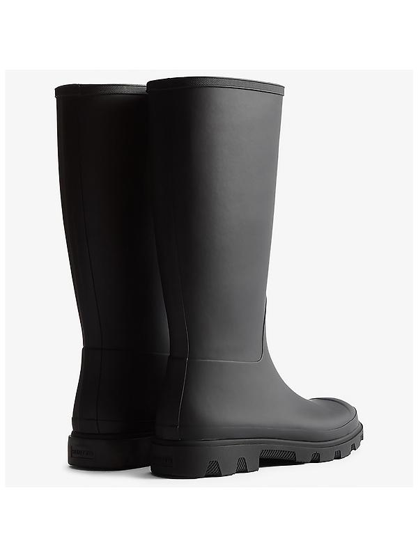 Hunter Men's Downpour Tall Wellington Boots - Black Image 3