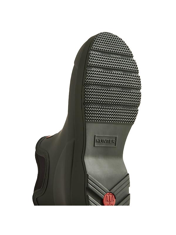 Hunter Men's Play Neoprene Chelsea Boots - Arctic Moss Image 4
