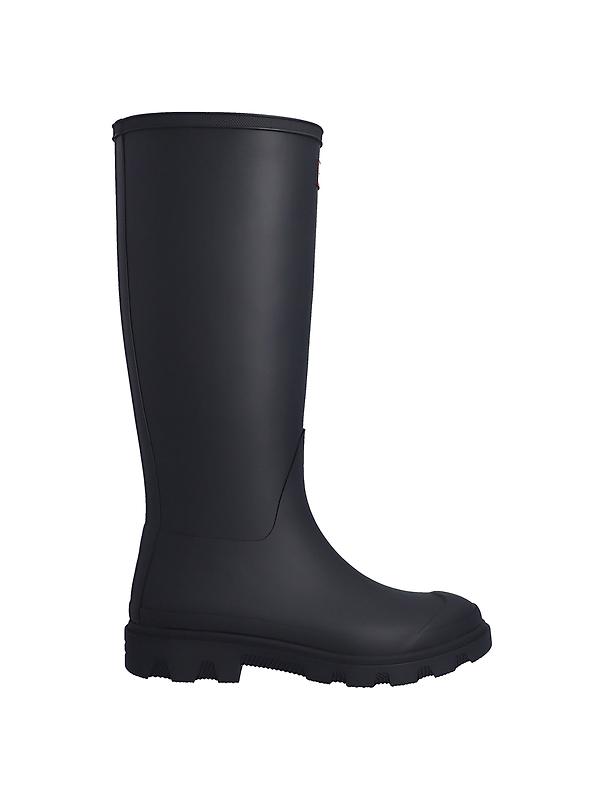 Hunter Women's Downpour Tall Wellington Boots - Navy Product Image