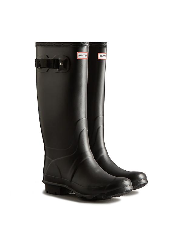 Hunter Women's Huntress Wide Leg Wellington Boots - Black Image 2