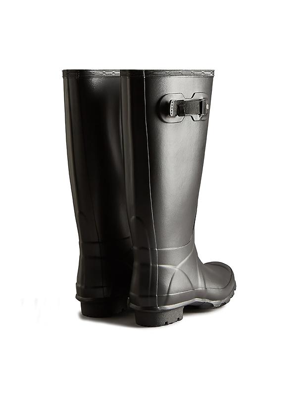 Hunter Women's Huntress Wide Leg Wellington Boots - Black Image 3
