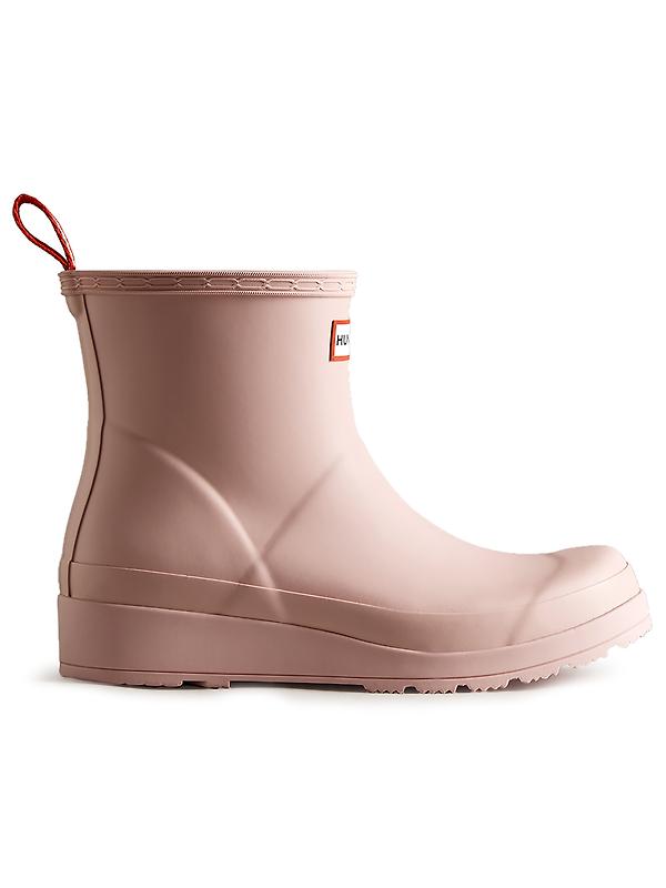 Hunter Women's Play Short Wellington Boots - Azalea Pink Product Image