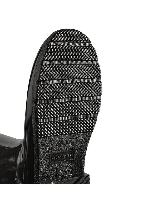 Hunter Women's Refined Slim Fit Tall Gloss Wellington Boots - Black Image 4