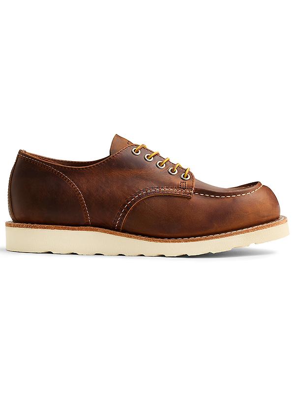 Red Wing Men's Shop Moc Oxford Shoes - Copper Rough & Tough - Style 8077 Image 1