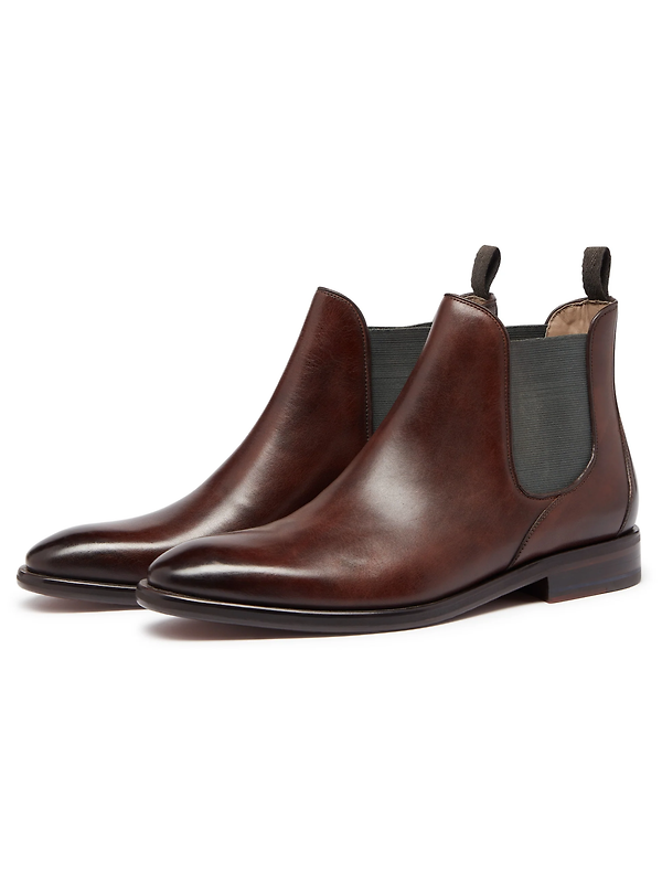 Oliver Sweeney Men's Allegro Leather Chelsea Boots - Brown Image 3