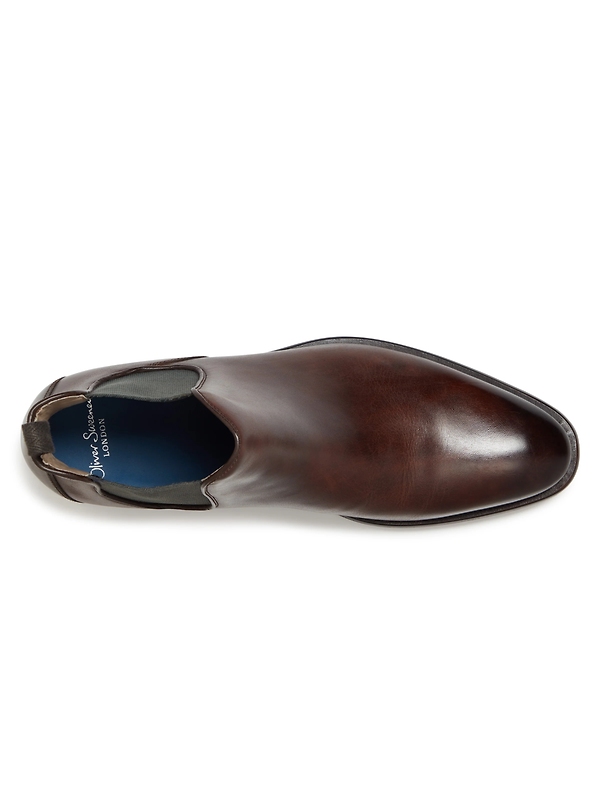 Oliver Sweeney Men's Allegro Leather Chelsea Boots - Brown Image 4