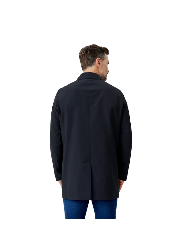 Oliver Sweeney Men's Huntingfield Showerproof Mac - Navy Image 3