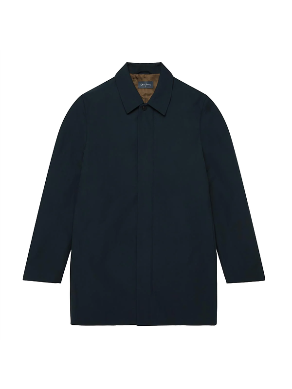 Product image of Oliver Sweeney Men's Huntingfield Showerproof Mac - Navy