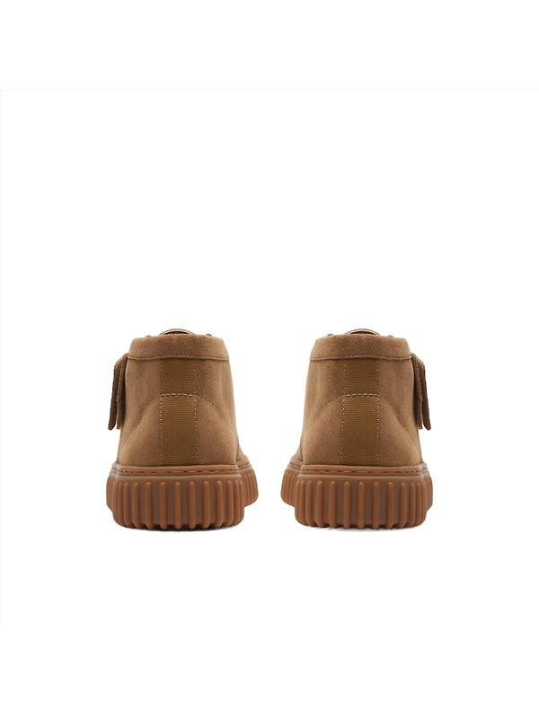 Clarks Men's Torhill Hi Boots - Dark Sand Suede Image 4