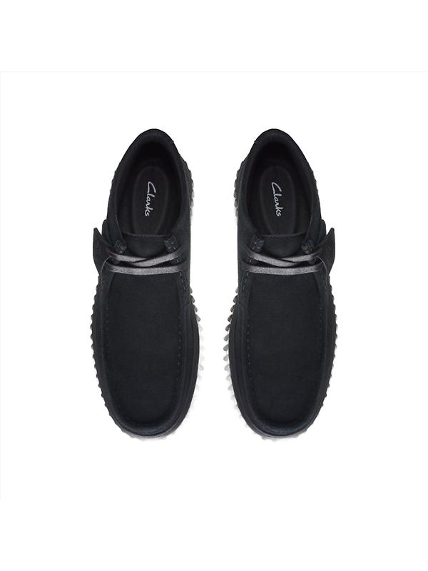 Clarks Torhill Hi Boots - Black Suede Image 5