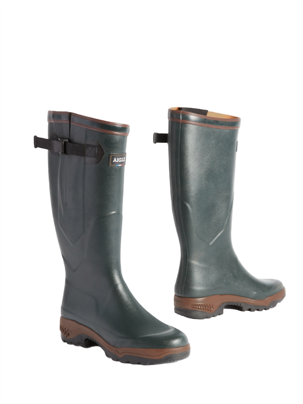 Aigle Parcours 2 VAR Wellington Boots - Bronze Image 2