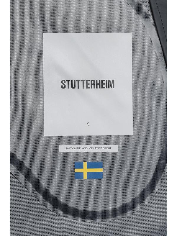 Stutterheim Stockholm Lightweight Raincoat - Charcoal Image 5