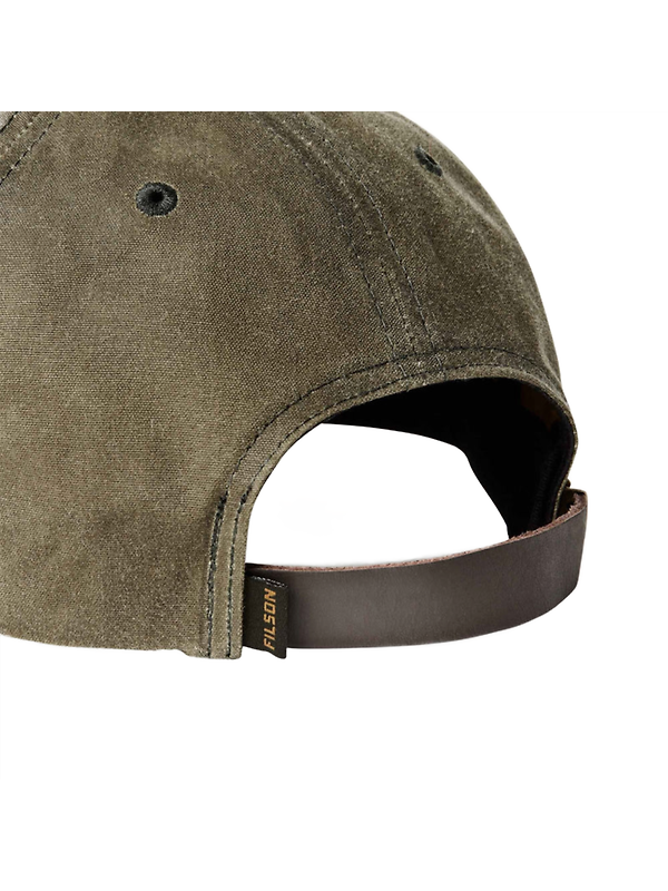 Filson Oil Tin Low-Profile Logger Cap - Otter Green Image 2