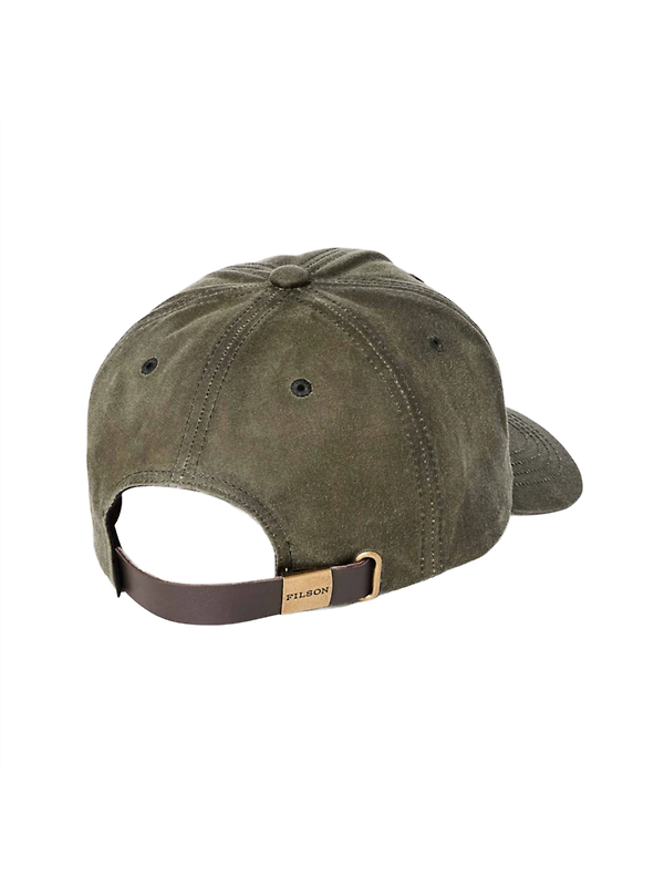 Filson Oil Tin Low-Profile Logger Cap - Otter Green Image 3