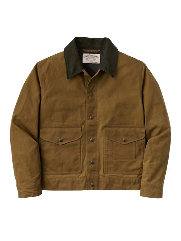 Filson Tin Cloth Work Jacket - Dark Tan Product Image