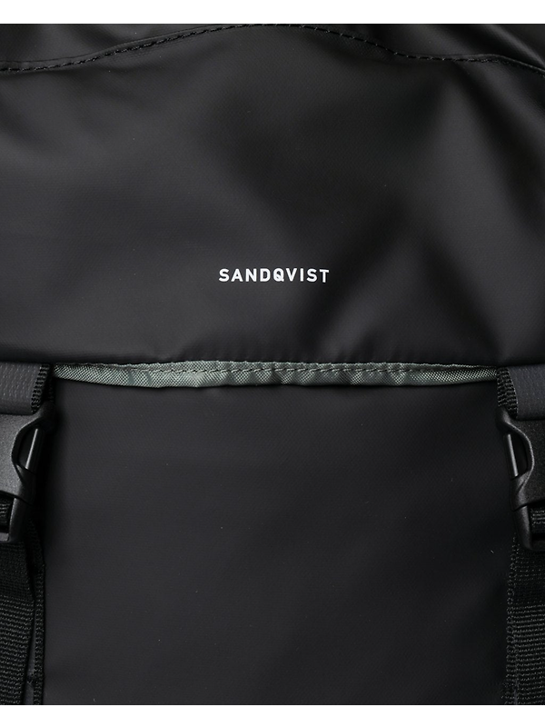 Sandqvist Jonatan Backpack - Black Image 4