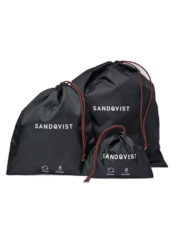Sandqvist 3 Pack Bag - Black Product Image