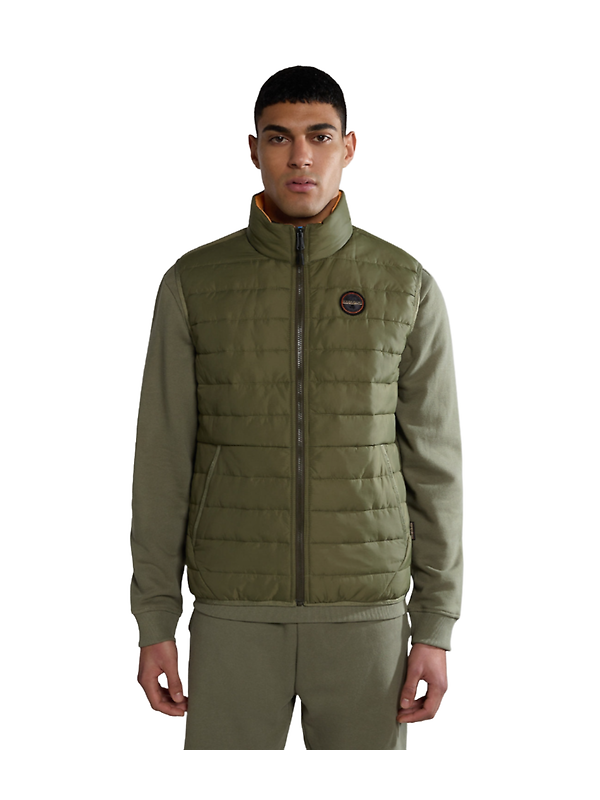 Napapijri Men's Acalmar Vest - Green Lichen Image 4