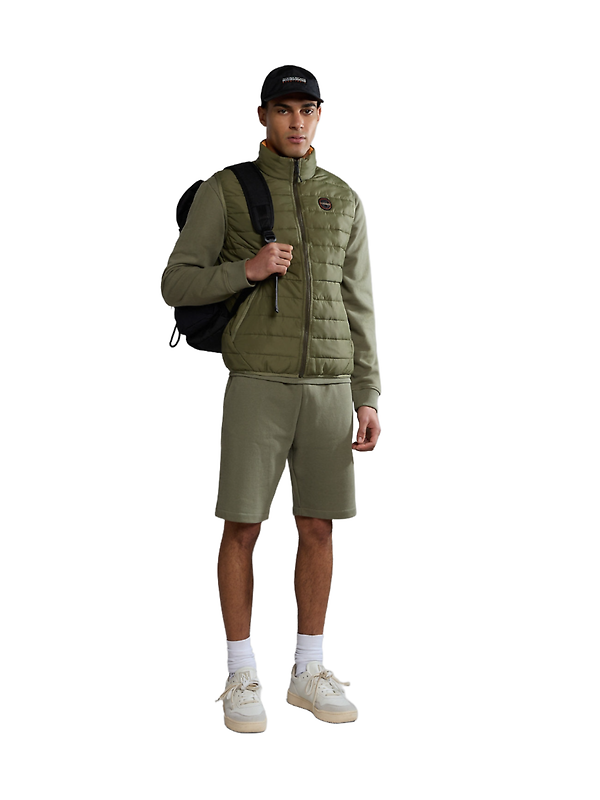 Napapijri Men's Acalmar Vest - Green Lichen Image 3