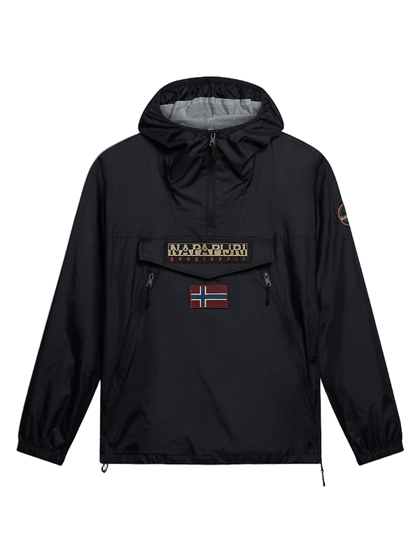 Napapijri Rainforest Next Anorak Jacket - Orange Marigold