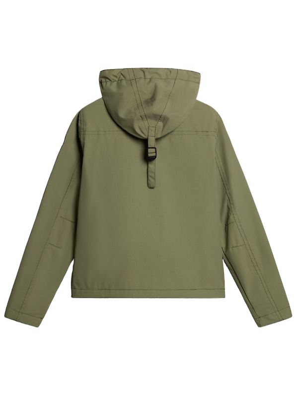 Napapijri Women's Rainforest Open Summer Jacket - Green Lichen Image 2
