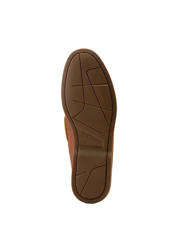 Ariat Men's Antigua Boat Shoes - Bridle Brown Image 7