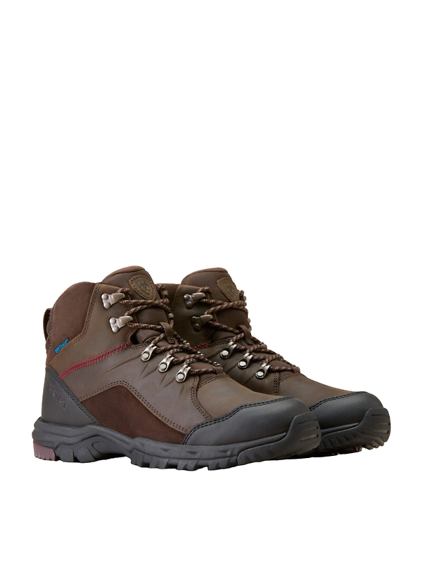 Ariat Men's Skyline Mid Waterproof Boots - Chocolate Brown Image 4
