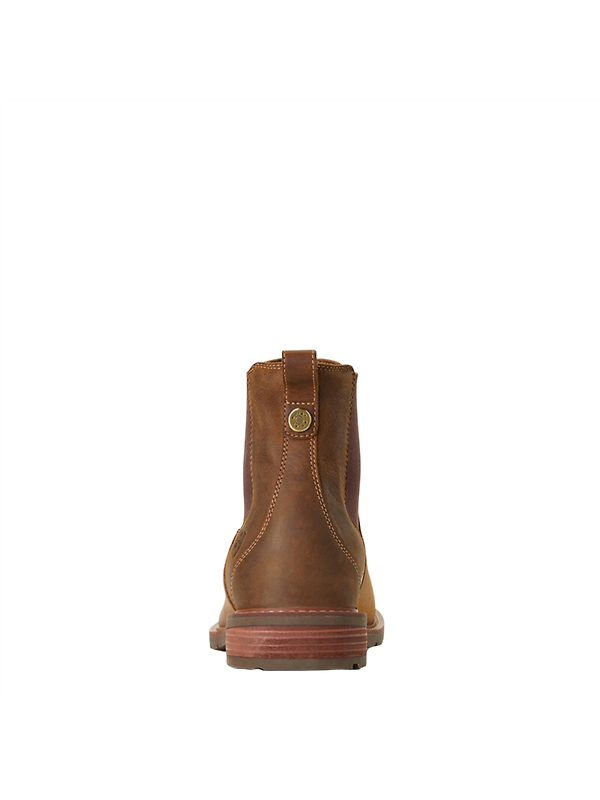 Ariat Men's Wexford Waterproof Chelsea Boots - Weathered Brown Image 4