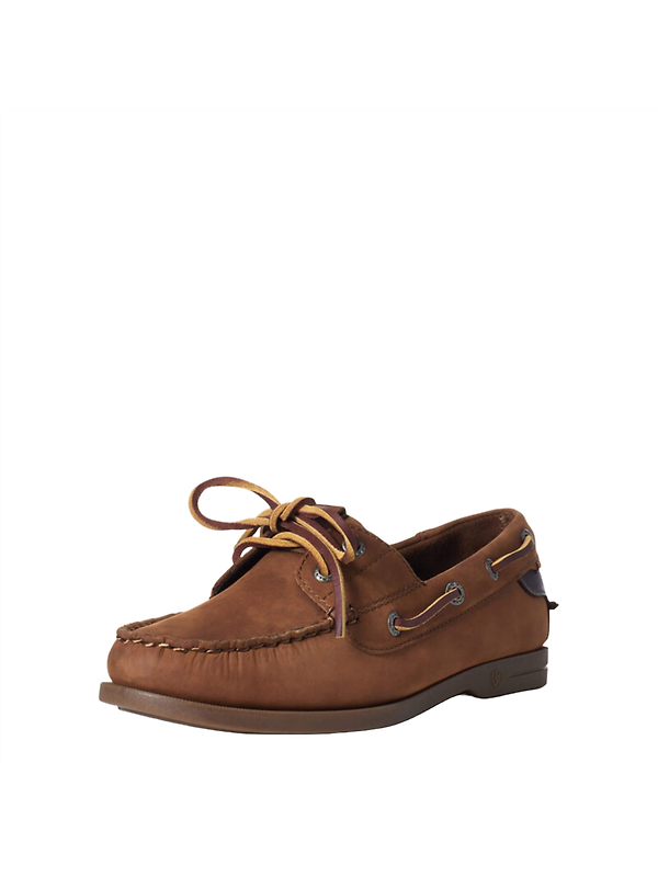 Ariat Women's Antigua Boat Shoes - Walnut Image 2