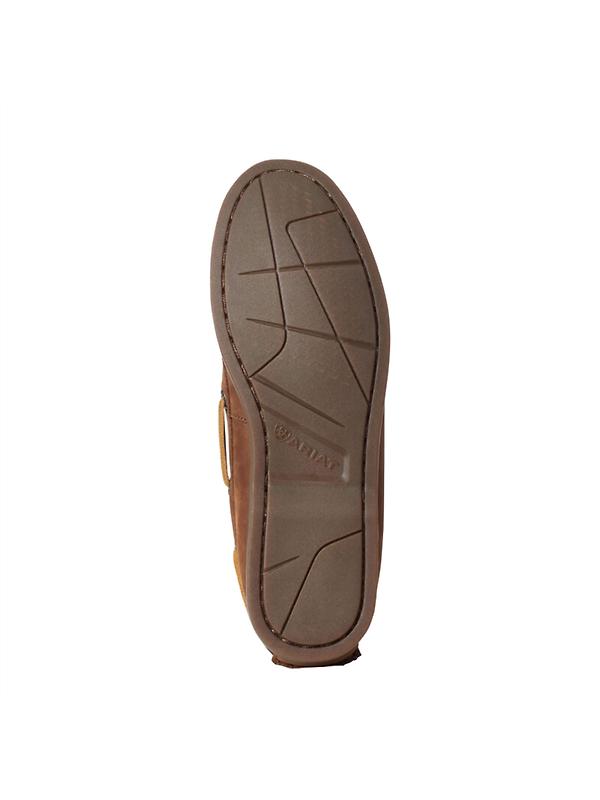 Ariat Women's Antigua Boat Shoes - Walnut Image 6