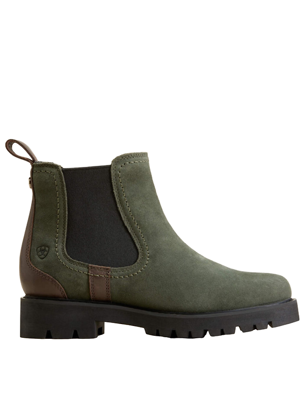 Ariat Women's Wexford Lug Waterproof Chelsea Boot - Forest Night Product Image