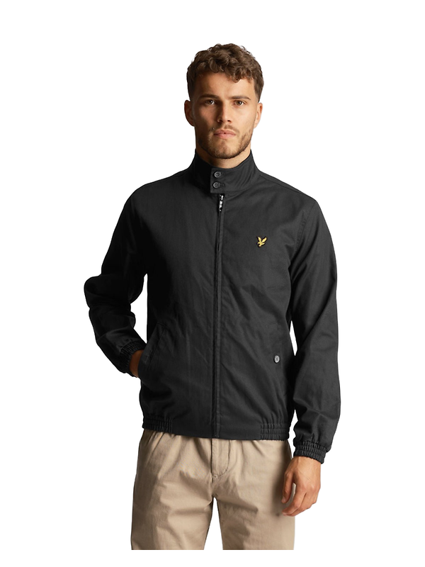 Product image of Lyle & Scott Men's Harrington Jacket - Jet Black