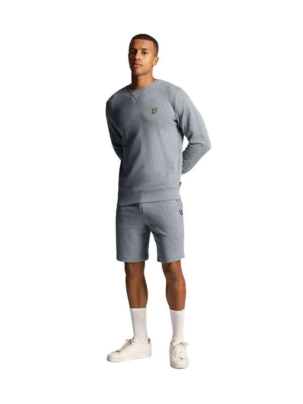 Product image of Lyle & Scott Men's Sweat Short - Mid Grey Marl