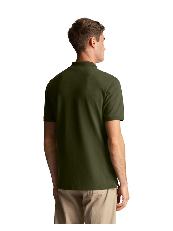 Lyle & Scott Men's Essential Plain Polo Shirt - Olive Image 2