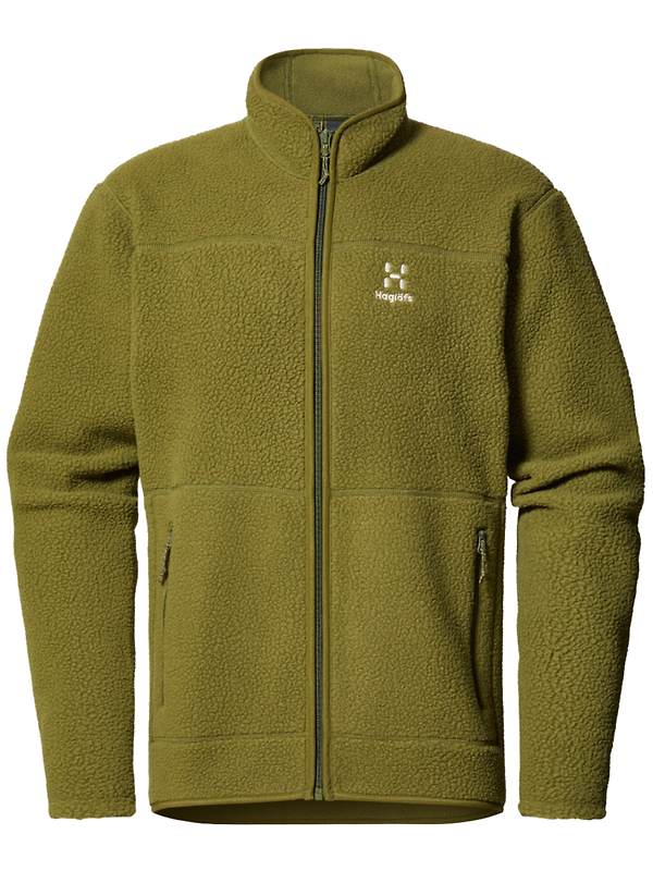 Haglöfs Men's Mossa Pile Jacket - Olive Green Image 1