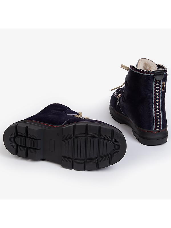 Penelope Chilvers Women's Incredible Pony Shearling-Lined Boots - Ink Image 6