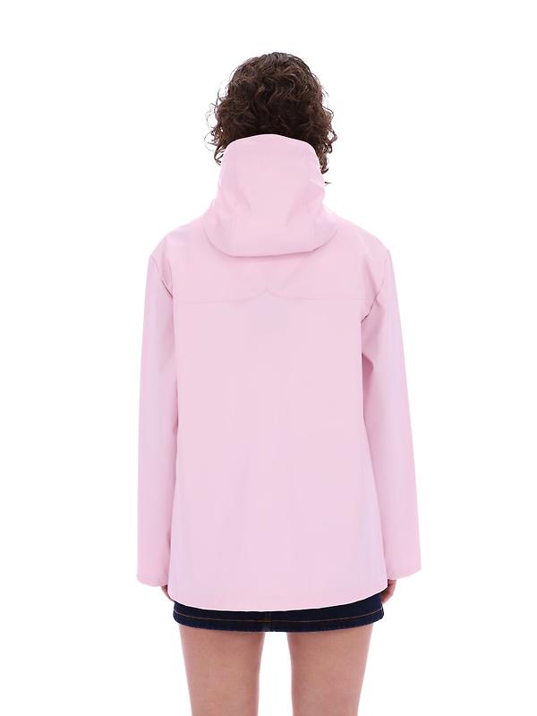 Hunter Unisex Downpour Izzy Pu Hooded Jacket - Parfait Pink Image 14