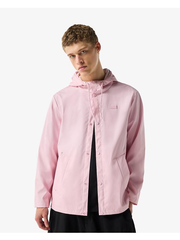 Hunter Unisex Downpour Izzy Pu Hooded Jacket - Parfait Pink Image 5