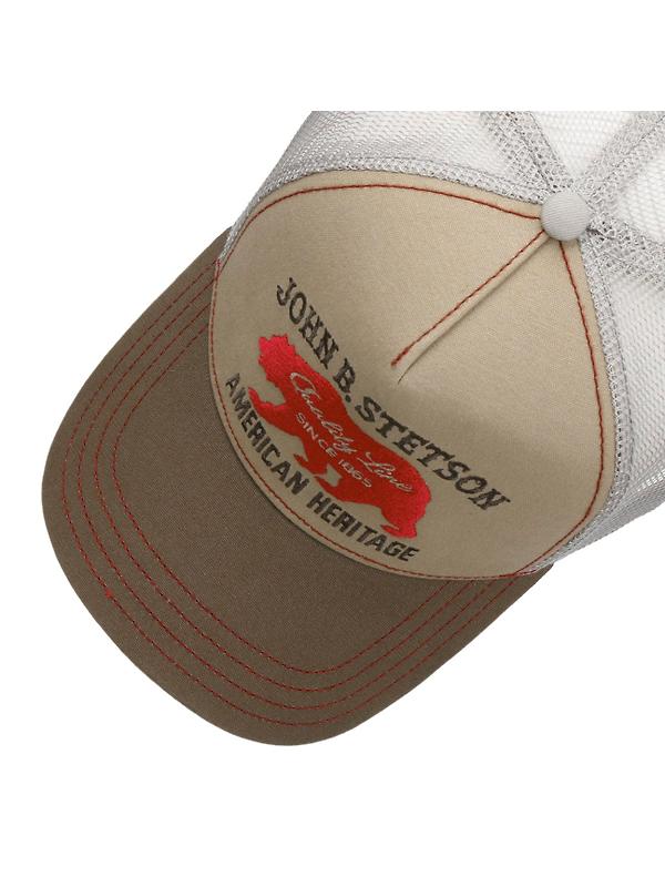 Stetson JBS-Bear Trucker Cap - Beige Image 3