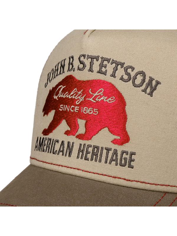 Stetson JBS-Bear Trucker Cap - Beige Image 6