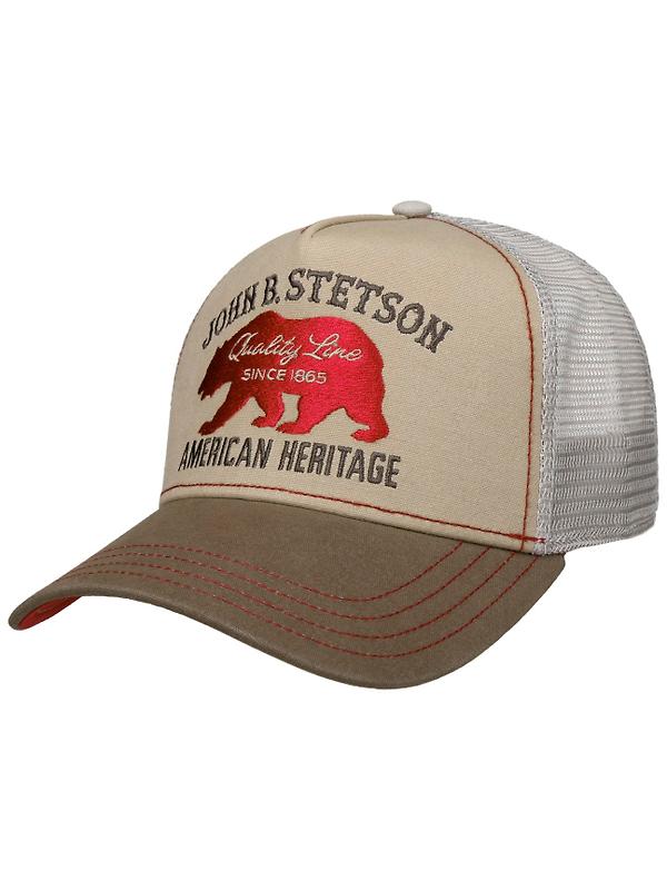 Stetson JBS-Bear Trucker Cap - Beige Image 2