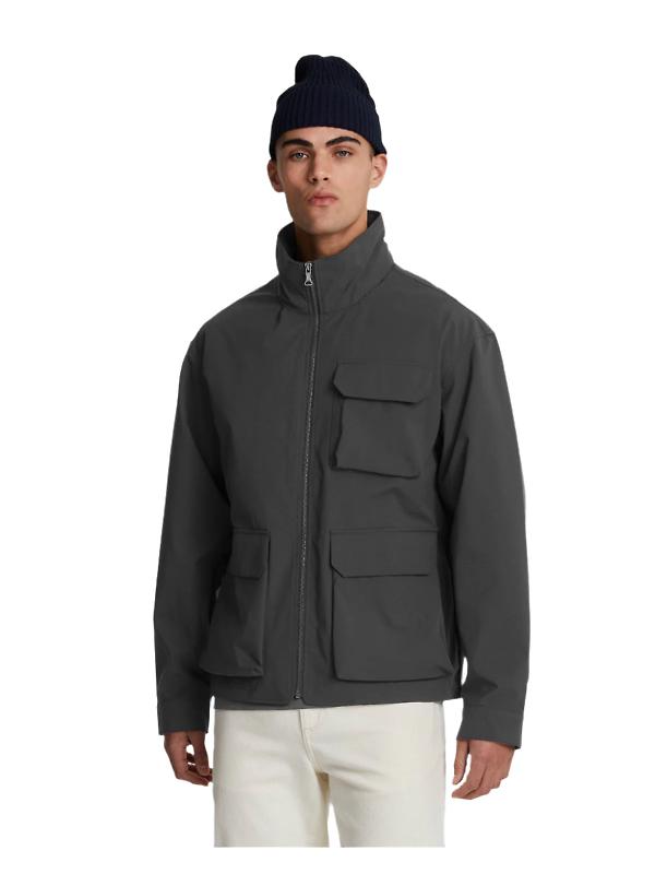 Product image of Lyle & Scott Men's Premium 3 Pocket Softshell Jacket - Lacquer