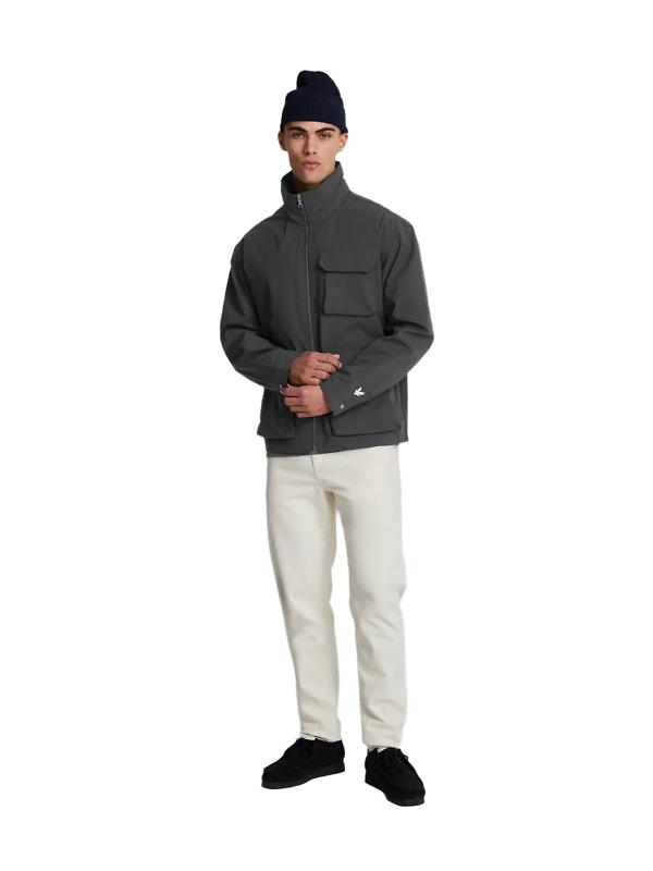 Lyle & Scott Men's Premium 3 Pocket Softshell Jacket - Lacquer Image 3