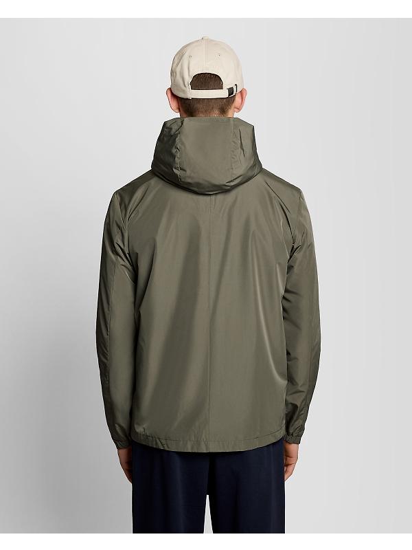 Lyle & Scott Men's Lightweight Hooded Zip Through Jacket - Khaki Ash Image 5