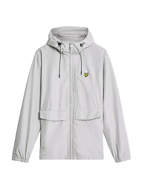 Lyle & Scott Men's Lightweight Hooded Zip Through Jacket - Grey Mirage Product Image